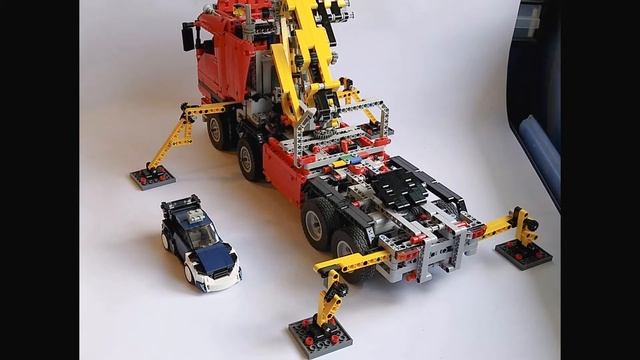 LEGO 8258 Crane Truck - Remote Control MOD смотреть онлайн