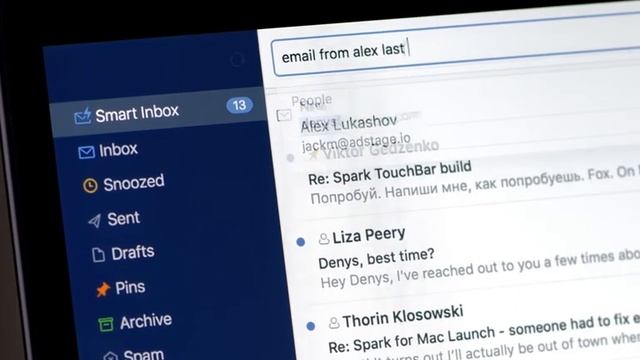 E-Mail-App Spark für Mac смотреть онлайн