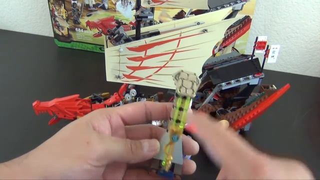 Review - Lego Ninjago Destiny's Bounty Set #9446 смотреть онлайн