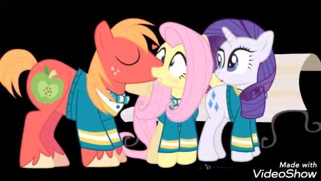 Big Mac x Fluttershy -between the raindrops смотреть онлайн
