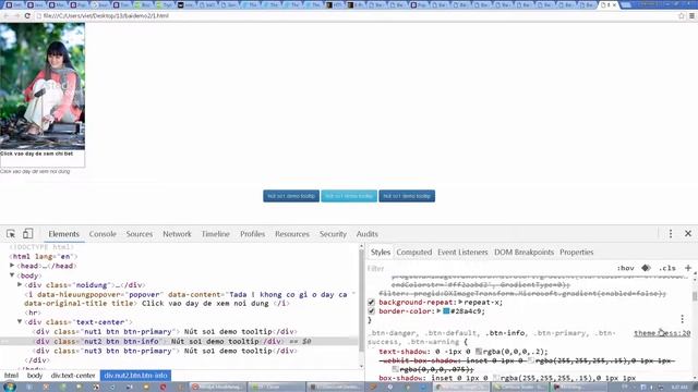 Bài số 93 Hiệu ứng Tooltip смотреть онлайн