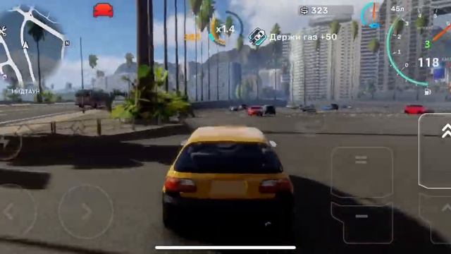 CarX Street on Iphone XR ios смотреть онлайн