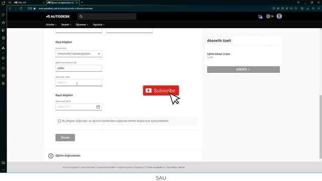 ÜCRETSİZ AUTOCAD İNDİRME (ÖĞRENCİ VE ÖĞRETMEN SÜRÜMÜ) #autocad #2d #autodesk смотреть онлайн