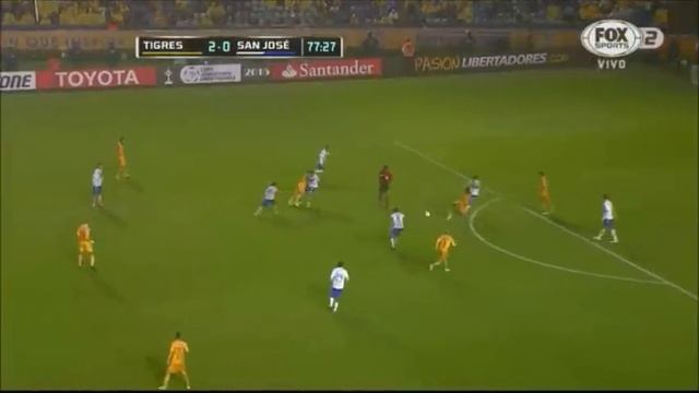 Tigres 4 - 0 San José Copa Libertadores 2015 смотреть онлайн