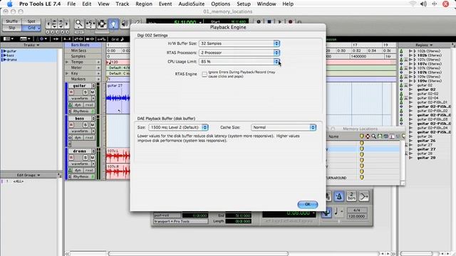 Pro Tools LE - 03 Recording: 12 Playback Engine смотреть онлайн