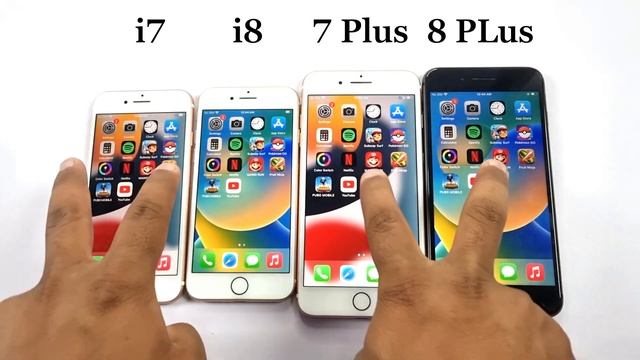 iPhone 7 Vs 8 Vs 7 Plus Vs 8 Plus - SPEED TEST(2023) | iOS 15.8 Vs 16.7.2 смотреть онлайн