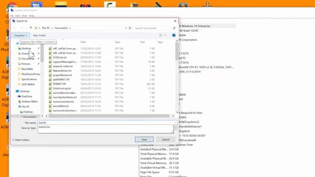 Export from MSINFO смотреть онлайн