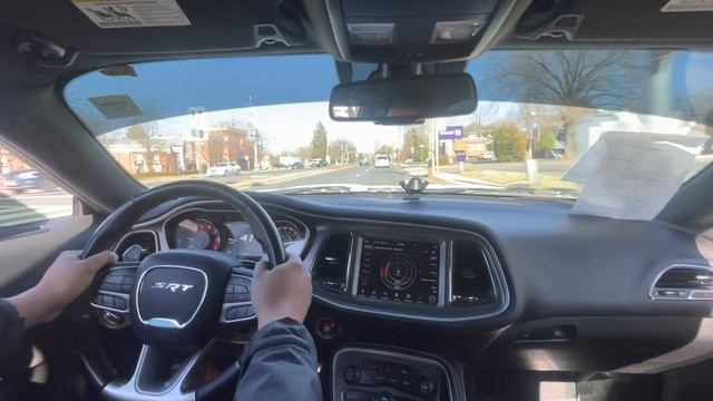 2020 DODGE CHALLENGER SRT HELLCAT POV TEST DRIVE| 720HP‼️ **TOO MUCH WINE** #hellcat #viral смотреть онлайн