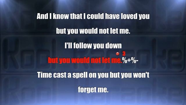 Fleetwood Mac Stevie Nicks - Silver springs (Karaoke version) VT смотреть онлайн