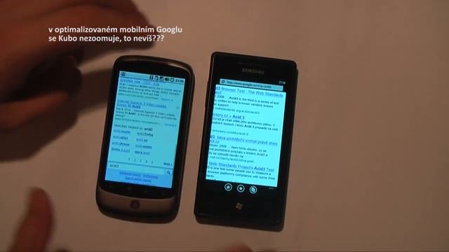 Windows Phone 7: Web a Acid 3 смотреть онлайн