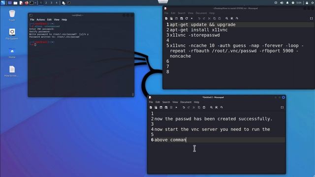 How to install VNC server in kali linux смотреть онлайн