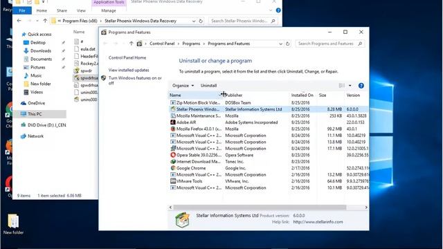 How to Uninstall Stellar Phoenix Windows Data Recovery смотреть онлайн