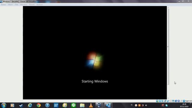 Cara Install Windows 7 (Virtual Box) смотреть онлайн