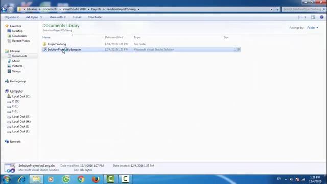 Hướng dẫn sử dụng Visual Studio 2010 - 1-2 Tạo và lưu Project, tìm hiểu Solution Explorer смотреть онлайн