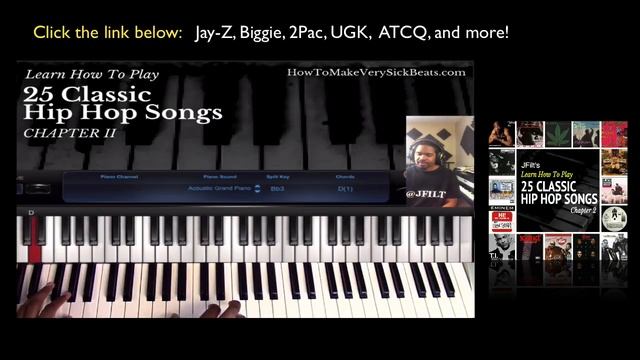 How To Play Cell Therapy on Piano by Goodie Mob смотреть онлайн