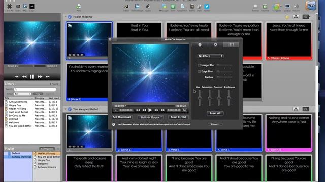 FGF Media Tutorial #4 - Propresenter media смотреть онлайн