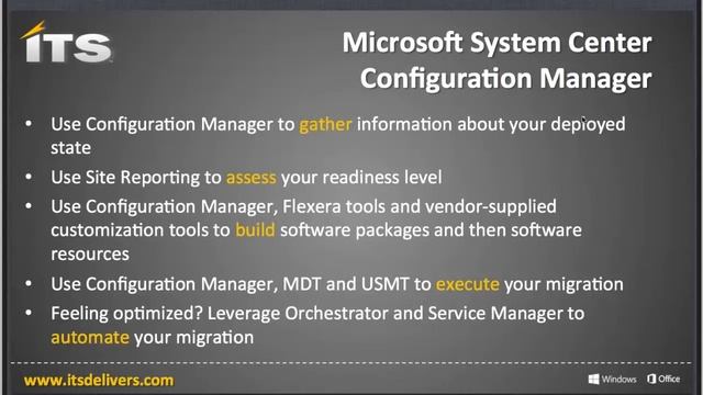 Migrate from Windows XP & Office 2003 through the use of industry leading System Management tools. смотреть онлайн