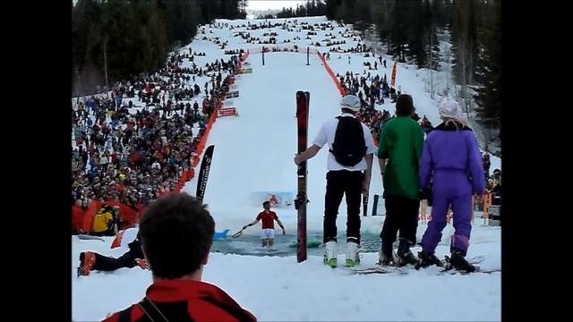 Pond Skimming, Whitefish, Montana смотреть онлайн