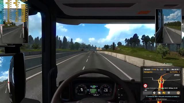 Euro Truck Simulator 2 - GTX 1060 + I7 7700 MAX SETTING (1080p 60fps) смотреть онлайн