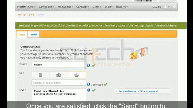 SMS Platform: Bulk Messages смотреть онлайн