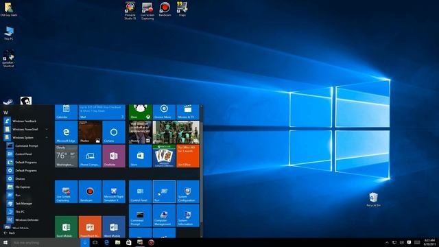 Windows 10 Add System Tools To Start Menu смотреть онлайн