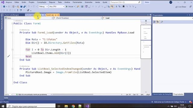Carregar uma imagem do arquivo para o PictureBox. VB.Net tutorial смотреть онлайн
