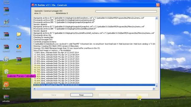 Live CD con PE-Builder en Windows XP смотреть онлайн