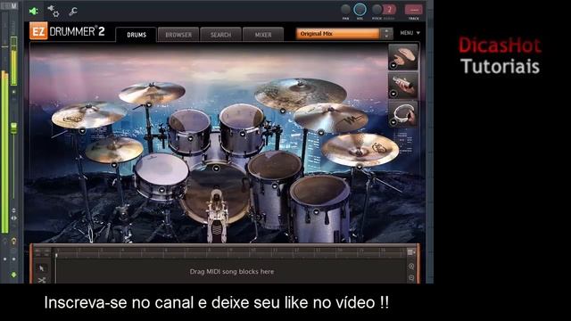 ♪♬ Arquivo eterno - O MISTÉRIO - Drum Cover - EZ Drummer смотреть онлайн