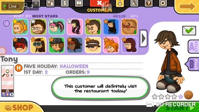 Papa's Wingeria to go livestream #4: смотреть онлайн