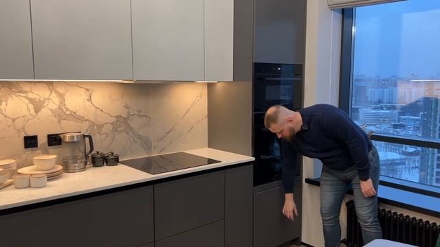 Обзор кухни за 2 минуты - в ЖК "Крылья" смотреть онлайн