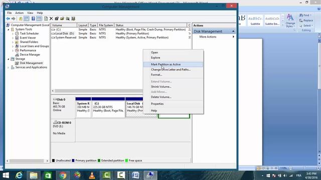 How to show a hidden hard drive [Windows 8.1] смотреть онлайн
