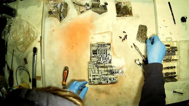 Nettoyage Bloc Hydraulique 42RE Jeep WJ