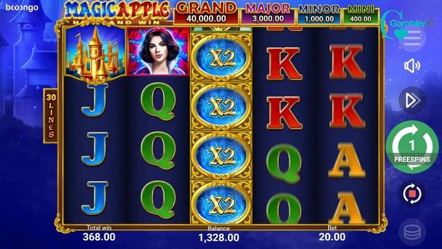 Magic Apple Hold And Win By 3 Oaks Video Review | GamblerID