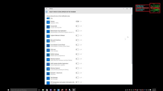 How to display taskbar icons in Windows 10 смотреть онлайн
