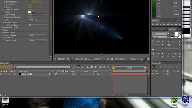 After effects multiple optical flares смотреть онлайн