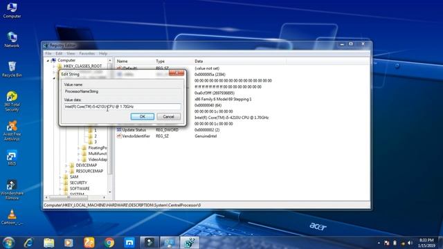 How To Display Fake CPU Processor On System Properties In Pc 💻 | 2019 | 🔥 смотреть онлайн