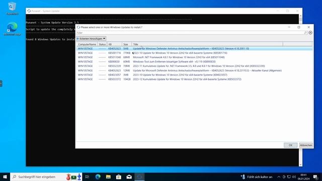 Windows System Update mit einem Powershell Script - Deutsch смотреть онлайн