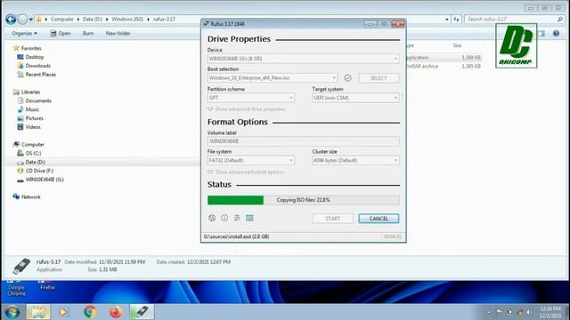 Cara Membuat Bootable Flashdisk Windows dengan Rufus UEFI (GPT) смотреть онлайн