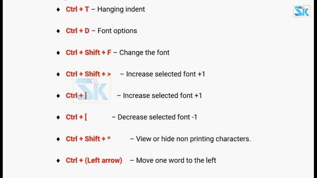 MS Word Keyboard Shortcuts | Most useful short cut Keys смотреть онлайн