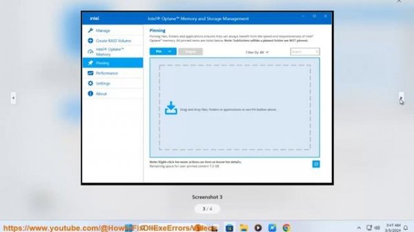 Intel Optane Memory and Storage Management 101: intel optane driver Windows 10?