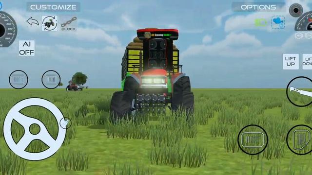 Indian Tractor HMT 5911, Sonlika 60, Massey Ferguson 5460 With AI Technology - Android GamePlay смотреть онлайн