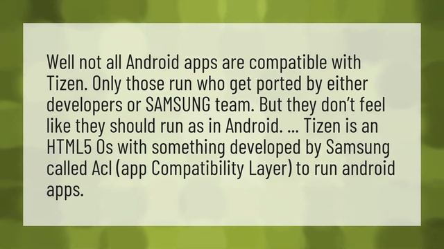 Can I install Android apps on Tizen? смотреть онлайн