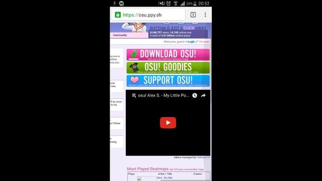 osu!droid/plus 1.6.5 Download+Beatmaps Tutorial [German] 2016 смотреть онлайн