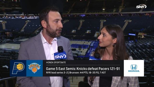 Breaking down Knicks' big Game 5 win over Pacers, including Deuce McBride getting the start | SNY смотреть онлайн
