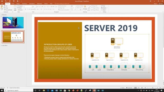 37-Introduction Groups of User on Server 2019 смотреть онлайн