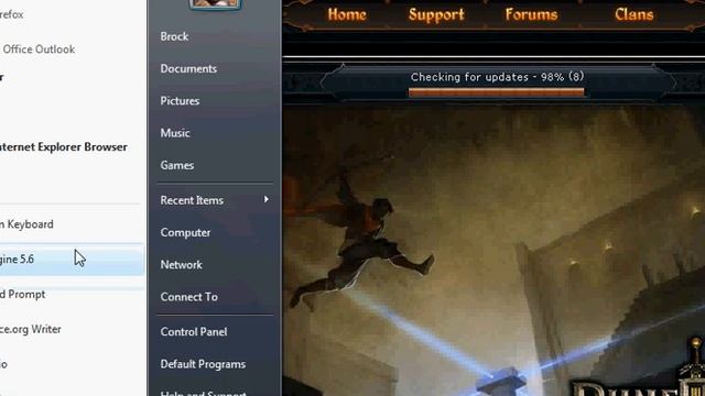 Fixing Checking Updates 98% (8) error [RUNESCAPE] смотреть онлайн