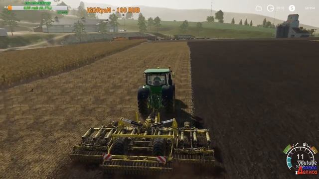 18+●Farming Simulator 19●А мы всё колхозим.. смотреть онлайн