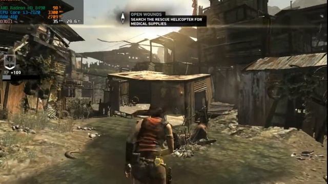 Tomb Raider 2013 | AMD hd 8490 1gb | 4gb ram test смотреть онлайн