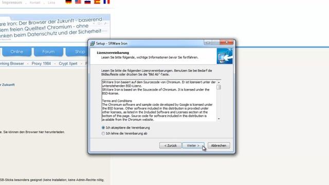 Windows 7 installieren und einrichten - Browser ändern (Teil 2) смотреть онлайн