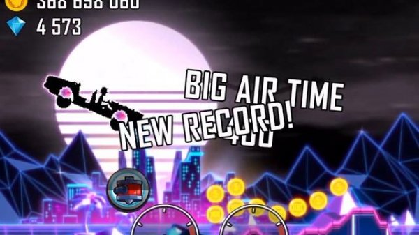 Hill Climb Racing - Neon 1532m in Police Car